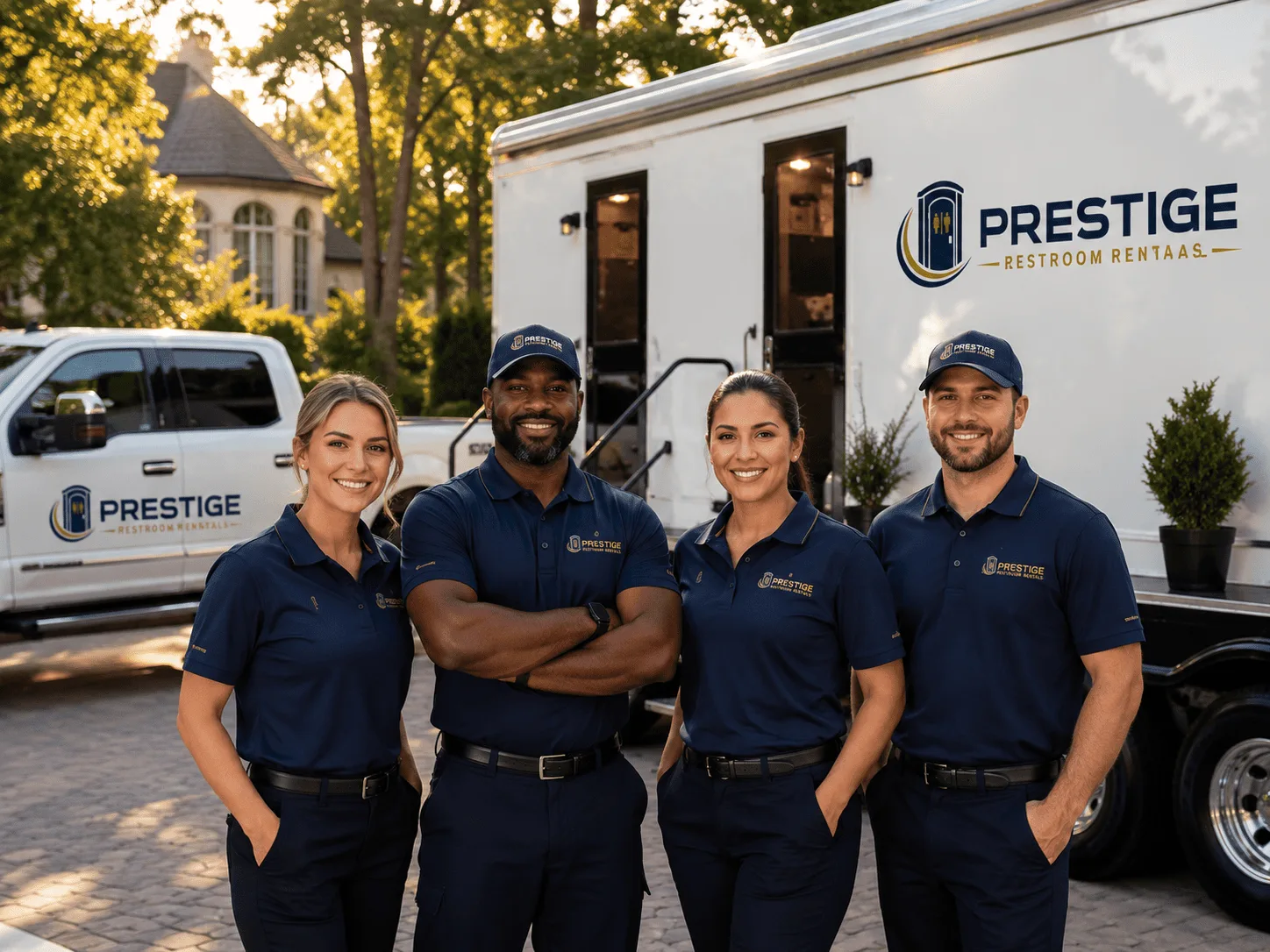 Trusted Luxury Portable Restrooms company in Colfax, WI